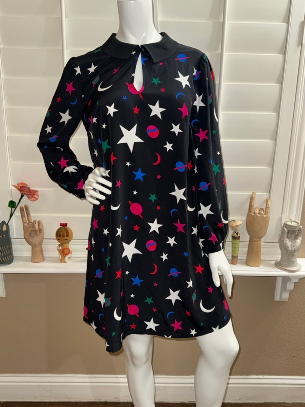 ModCloth Captain Galactic Fantastic Shift Dress